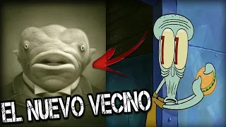 CREEPYPASTA BOB ESPONJA  🐟😈 "EL NUEVO VECINO" 🐟😈