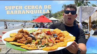 ¿Cuanto cuesta comer en la PLAYA del Hotel PRADOMAR? Cerca a Barranquilla 😎