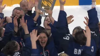 LES BLEUES CHAMPIONNES DU MONDE ! - Hockey sur glace féminin : France vs Norvège (4-1)