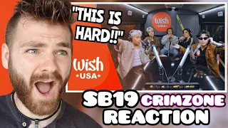 First Time Hearing SB19 "CRIMZONE" | LIVE | Reaction