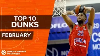 Turkish Airlines EuroLeague, Top 10 Dunks, February