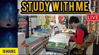 🔴live study with me  |rain sound |pomodoro(120/10)#kota#studywithme #neet