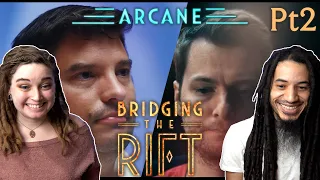 Arcane fans react to Bridging The Rift Part 2 | League Of Legends