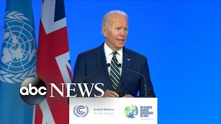 President Biden delivers remarks at UN climate change conference