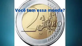 Linda moeda de 2 EUROS.💶🇲🇫🇪🇺