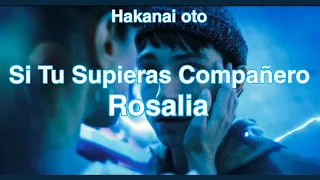 Si Tu Supieras Compañero - Rosalia (Letra) #theflash #dccomics