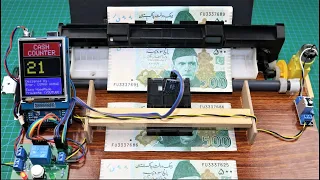 How To Make Digital Cash Counting Machine using Arduino at home