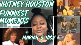 MARIAH AND NICK GETTING BACK TOGETHER!? + WHITNEY HOUSTONS FUNNIEST MOMENTS | REACTIONS