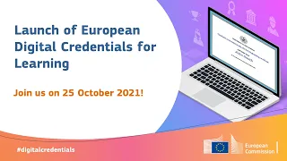 Launch Event: European Digital Credentials for Learning