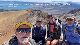 Hiking Mount Dana in Yosemite National Park