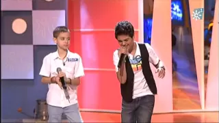 Abraham Mateo (12 años) y David Parejo (10 años) - YO NO ME DOY POR VENCIDO - Luis Fonsi