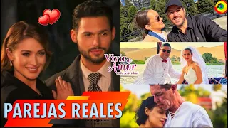 Parejas Reales De Los Actores De ‘VIVIR DE AMOR’ Con Kimberly Dos Ramos y Emmanuel Palomares