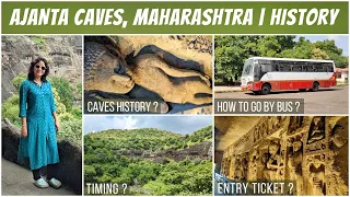 AJANTA CAVES HISTORY & COMPLETE GUIDED TOUR | Ajanta Ellora Caves | अजिंठा लेणी