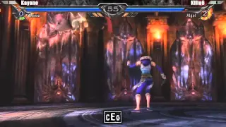 CEO 2012 Soul Calibur V Losers Semi Finals - Kayane (Leixia) VS Killa6 (Algol)