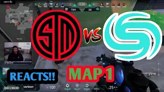 Coach Myth Reacts to TSM  Vs  SONIQS !! MAP 1 !!  OPEN QUALIFIERS