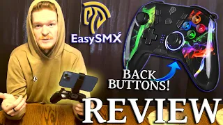 EASY SMX 9110 Unboxing and Review | Back Buttons for Mobile & PC Gaming!