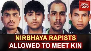 Justice For Nirbhaya:  Rapists Allowed To Meet Family Last Time Before Hanging