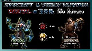 Starcraft II (Co-Op) - Mutación Semanal #388 (BRUTAL): Fallas Resistentes