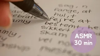 ASMR Close up and Personal Writing Sounds for intense focus | Pen & Pencil Writing - No Talking