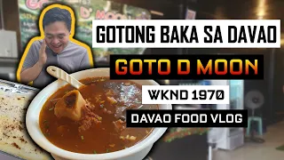 Gotong Batangas sa Davao City | Goto D Moon | Gotong Baka | WKND 1970 | | Davao Food Vlog