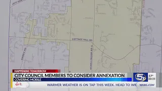 Mobile City Council members to consider annexation