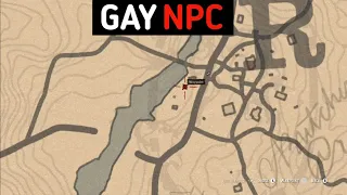 This Gay NPC Has Some Special Pick Up Lines For You - RDR2