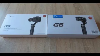 FeiyuTech G5 vs. G6: обзор и сравнение.