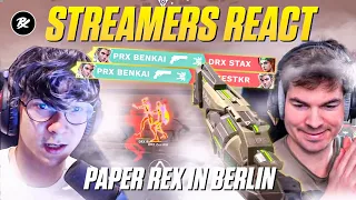 Streamers React to Paper Rex in VCT Masters 1 - Reykjavik
