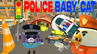 POLICE BABY CAT | Chicken Gun