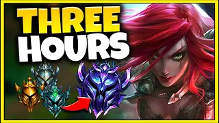 How to CLIMB to DIAMOND in 3 HOURS...with ONLY Katarina