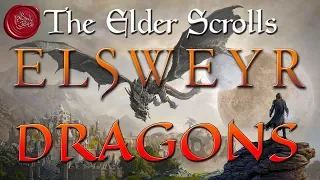 Dragons in Elder Scrolls Online Elsweyr Trailer | Lore/discussion!