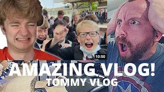 THIS VLOG IS INSANE! TommInnit We Got Mobbed... (REACTION!) TommyVlog | Tom Simons