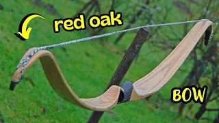Making a Red Oak Recurve Bow