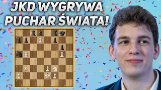 ZROBIŁ TO! PUCHAR ŚWIATA w RĘKACH POLAKA! | Jan-Krzysztof DUDA - Siergiej KARJAKIN, szachy 2021