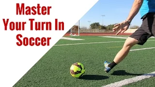 Soccer Drills: Receiving and Turning With The Soccer Ball