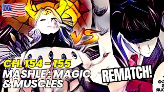 Let's try it again! Mash vs Innocent Zero REMATCH | Mashle Chapter 154 to 155 Manga Recap