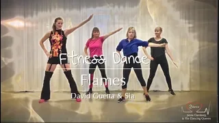 Flames |  David Guetta & Sia | Fitness dance & zumba - Choreography