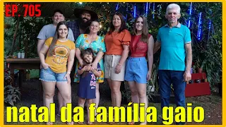 família reunida para ceia de natal // costelão de búfalo