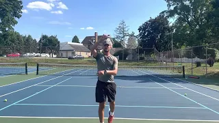 How To Hit A Good Backhand Slice: Full Tennis Lesson