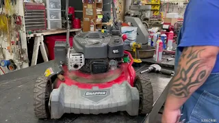 Snapper Self Propelled Push Mower: Changing Engines