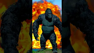 GTA V: KING KONG SAVING HIS KONG 😯| #shorts