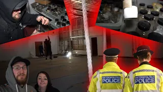 POLICE TURN UP WHILE EXPLORING ABANDONED SCHOOL