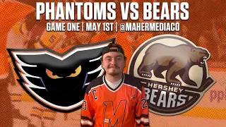 PLAYOFF WATCH PARTY: PHANTOMS VS BEARS - ROUND 2 - GAME ONE