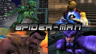 Spider-Man: The Movie (2002) All Boss Fights & Ending (PS2)