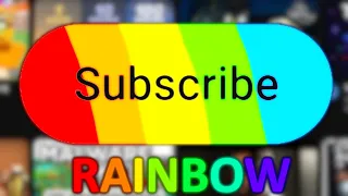 RAINBOW SUBSCRIBE BUTTON! New Youtube Update!