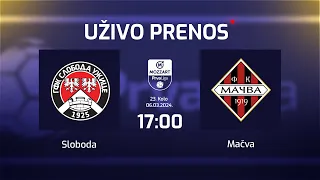 SLOBODA - MAČVA Mozzart Bet Prva Liga Srbije 23.Kolo