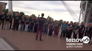 Sing with Us perform as part of the Festival of Voice Choir Clock