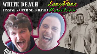 They ordered artillery just for him!LazyDaze Reacts:White Death Finnish Sniper Simo Häyhä by Sabaton