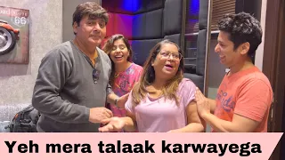 Yeh mera talaak kawayege | home studio @manilehri @ShikhaLehri | sudesh Lehri comedy vlogs