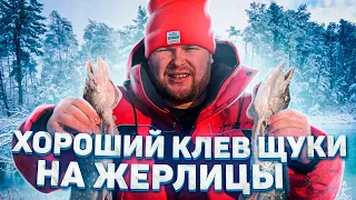 ВТОРОЙ ЛЁД! ХОРОШИЙ КЛЕВ ЩУКИ НА ЖЕРЛИЦЫ. ТОМ ЯМ В КАЗАНЕ НА РЫБАЛКЕ.